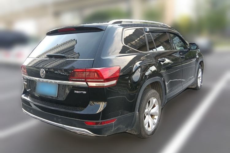 Used Volkswagen Teramont 2017 380TSI Four-Wheel Drive Comfort Edition Rear Right 45 Deg