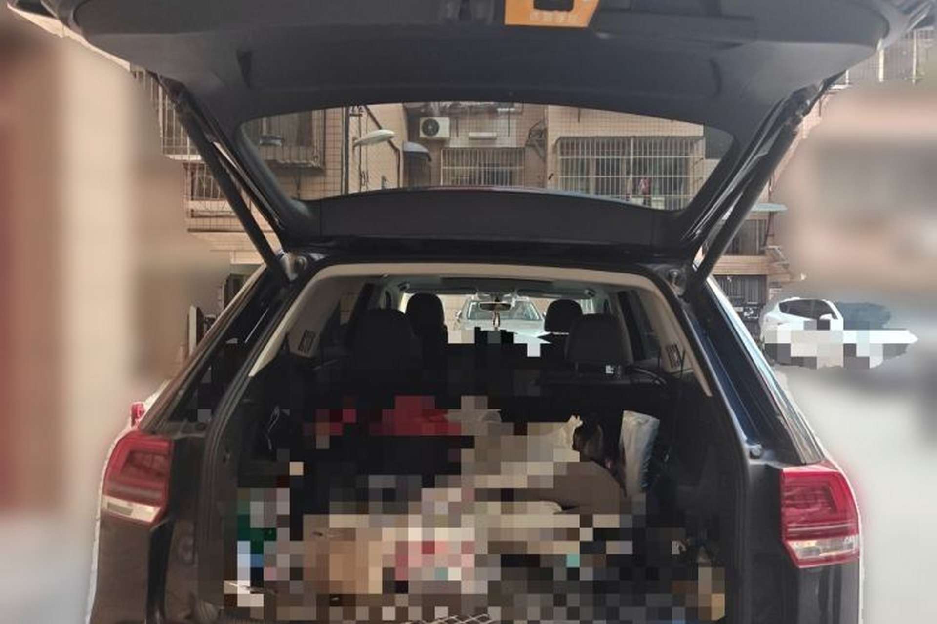 Used Volkswagen Teramont 2017 380TSI Four-Wheel Drive Luxury Edition Trunk