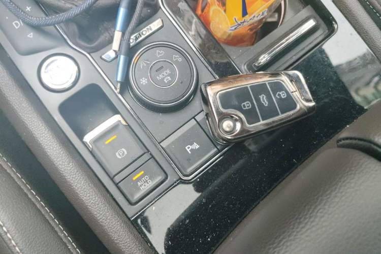 Used Volkswagen Teramont 2017 380TSI Four-Wheel Drive Luxury Edition Vehicle Key