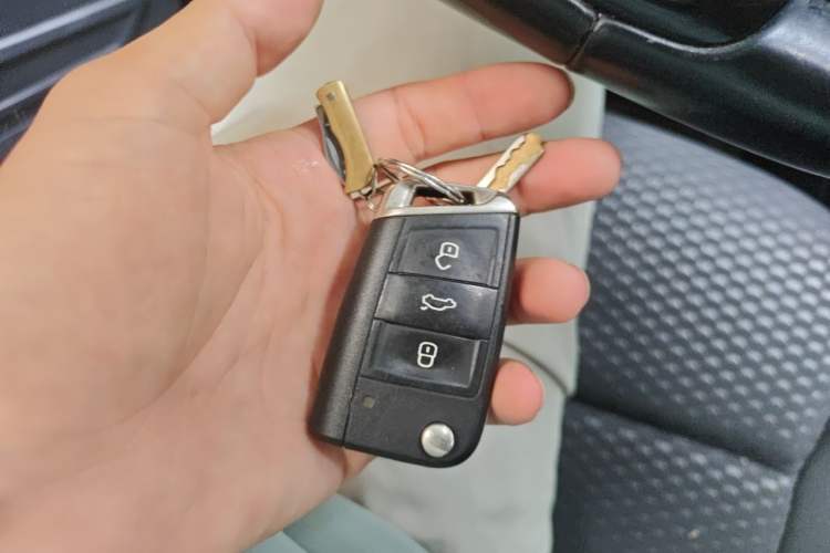 Used Volkswagen Teramont 2017 380TSI Four-Wheel Drive Comfort Edition Vehicle Key