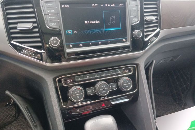 Used Volkswagen Teramont 2017 380TSI Four-Wheel Drive Flagship Edition Audio And AC Panel