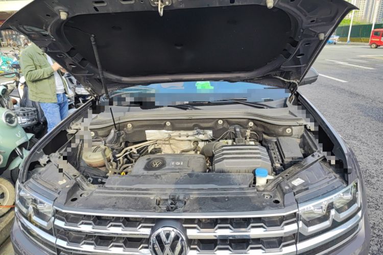 Used Volkswagen Teramont 2017 380TSI Four-Wheel Drive Luxury Edition Engine Bay