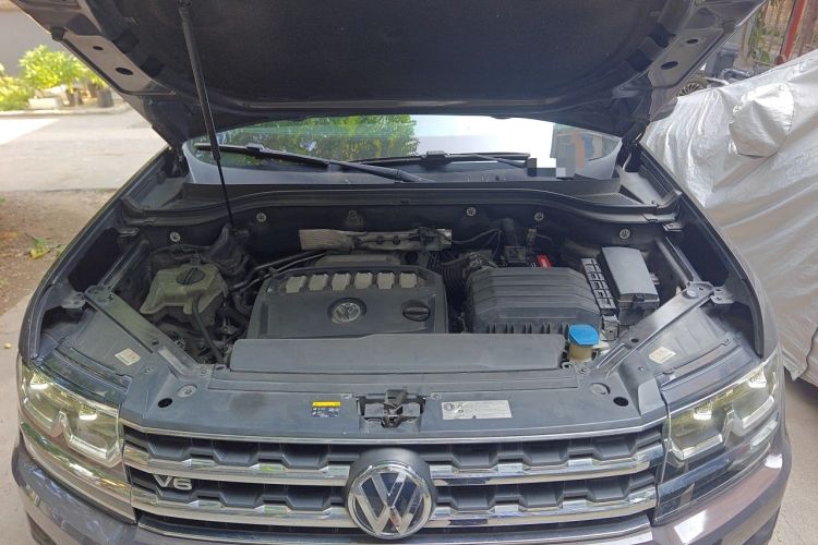 Used Volkswagen Teramont 2017 530 V6 Four-Wheel Drive Luxury Edition Engine Bay