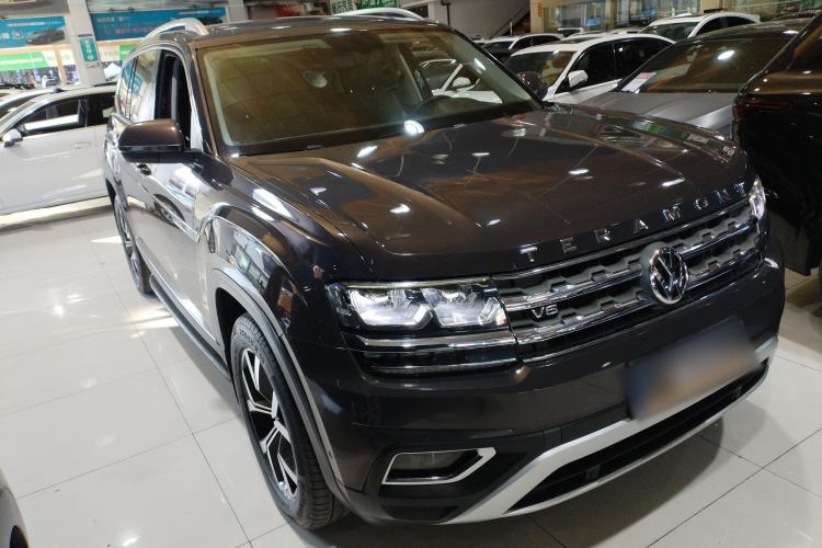 Used Volkswagen Teramont 2017 530 V6 Four-Wheel Drive Luxury Edition Exterior 2
