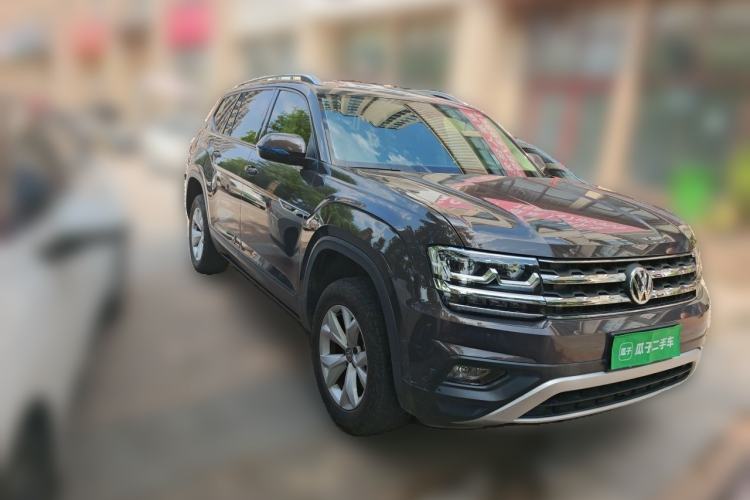 Used Volkswagen Teramont 2017 380TSI Four-Wheel Drive Comfort Edition Front Right 45 Deg