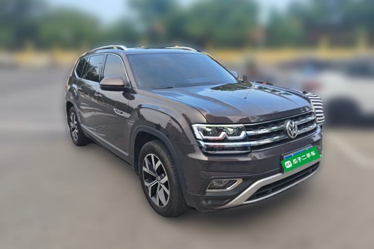 Used Volkswagen Teramont 2017 380TSI Four-Wheel Drive Luxury Edition Front Right 45 Deg