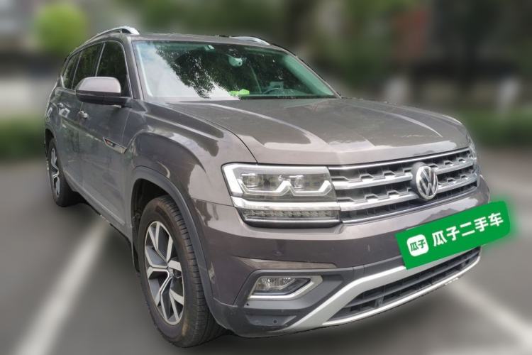 Used Volkswagen Teramont 2017 380TSI Four-Wheel Drive Luxury Edition Front Right 45 Deg