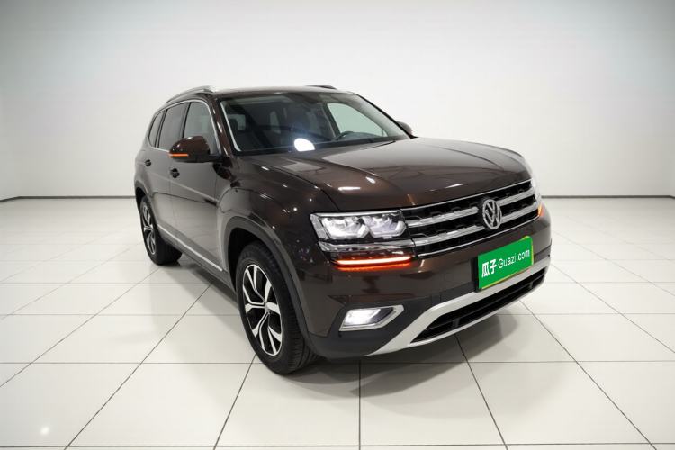 Used Volkswagen Teramont 2017 380TSI Four-Wheel Drive Luxury Edition Front Right 45 Deg