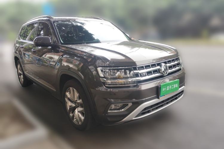 Used Volkswagen Teramont 2017 530 V6 Four-Wheel Drive Flagship Edition Front Right 45 Deg