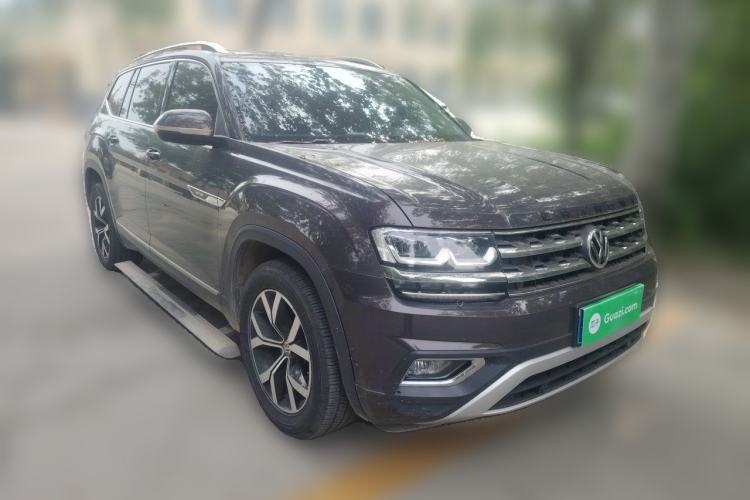 Used Volkswagen Teramont 2017 380TSI Four-Wheel Drive Luxury Edition Front Right 45 Deg