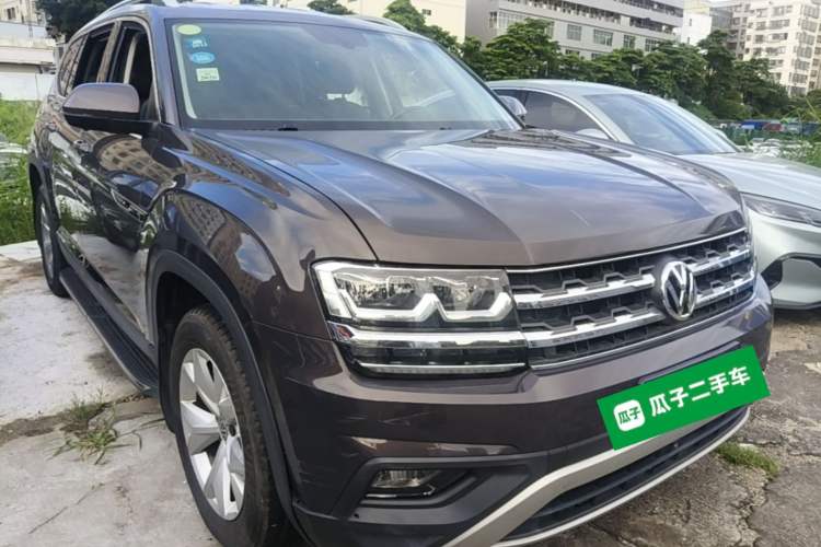 Used Volkswagen Teramont 2017 380TSI Four-Wheel Drive Comfort Edition Front Right 45 Deg