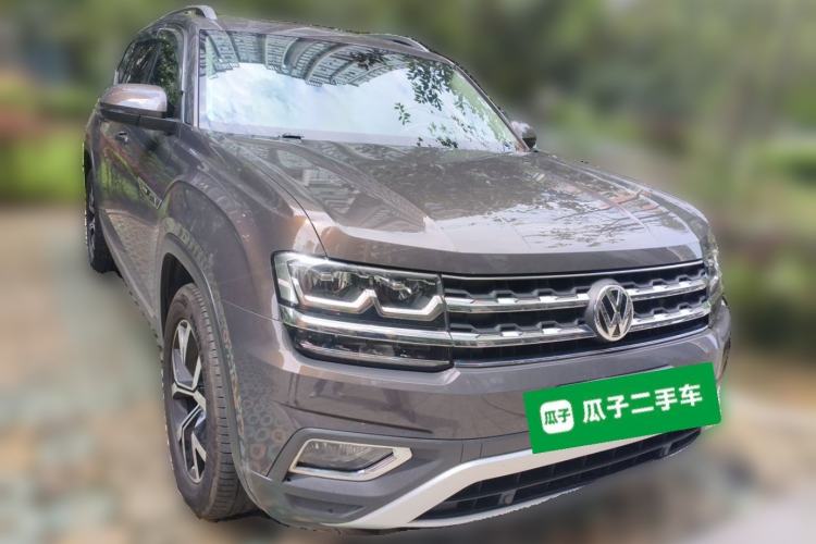 Used Volkswagen Teramont 2017 380TSI Four-Wheel Drive Luxury Edition Front Right 45 Deg