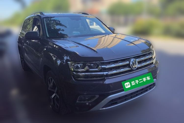 Used Volkswagen Teramont 2017 380TSI Four-Wheel Drive Luxury Edition Front Right 45 Deg