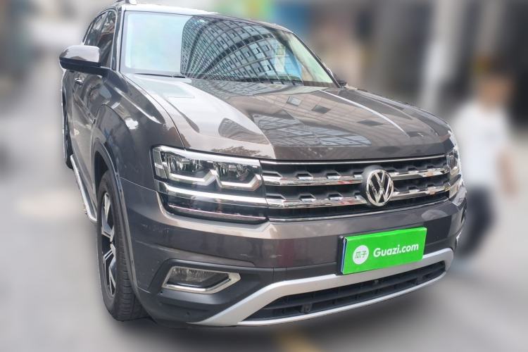 Used Volkswagen Teramont 2017 380TSI Four-Wheel Drive Luxury Edition Front Right 45 Deg