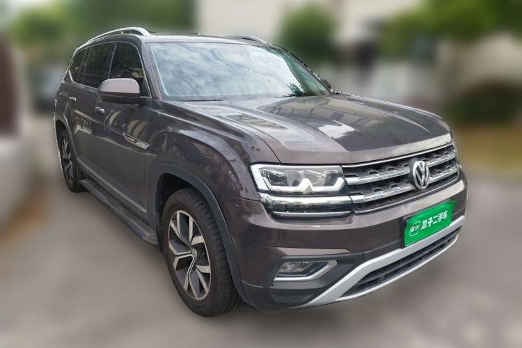 Used Volkswagen Teramont 2017 380TSI Four-Wheel Drive Luxury Edition Front Right 45 Deg