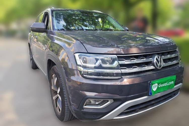 Used Volkswagen Teramont 2017 380TSI Four-Wheel Drive Luxury Edition Front Right 45 Deg