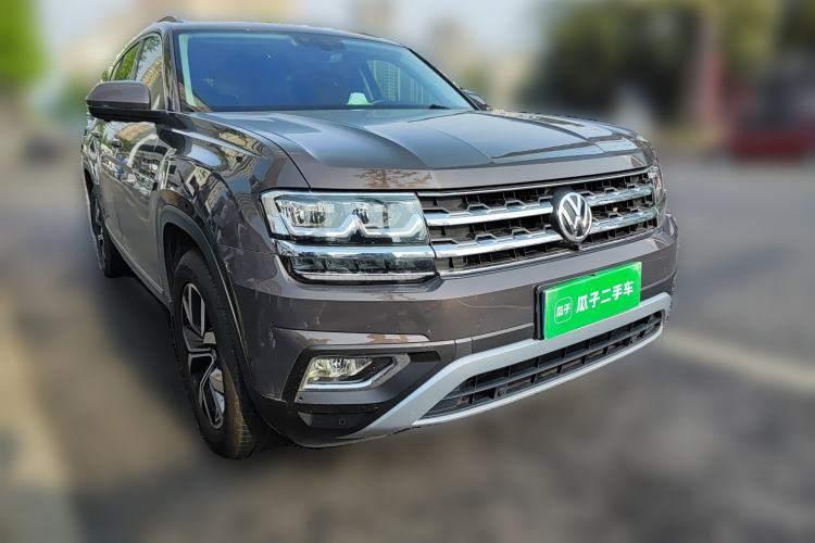 Used Volkswagen Teramont 2017 380TSI Four-Wheel Drive Luxury Edition Front Right 45 Deg
