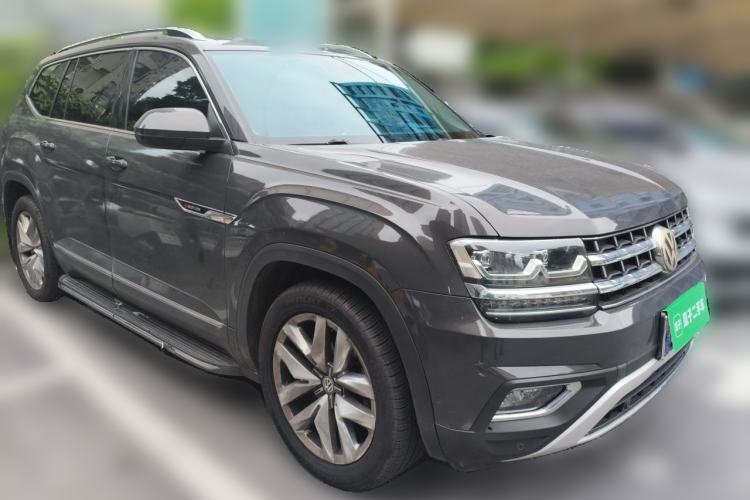 Used Volkswagen Teramont 2017 380TSI Four-Wheel Drive Flagship Edition Front Right 45 Deg