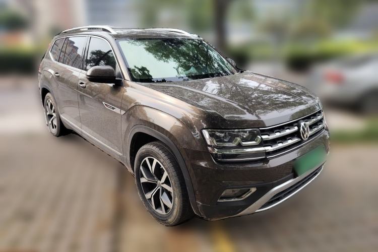 Used Volkswagen Teramont 2017 380TSI Four-Wheel Drive Luxury Edition Front Right 45 Deg