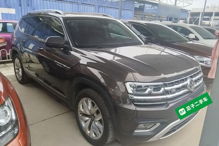 Used Volkswagen Teramont 2017 530 V6 Four-Wheel Drive Flagship Edition Front Right 45 Deg