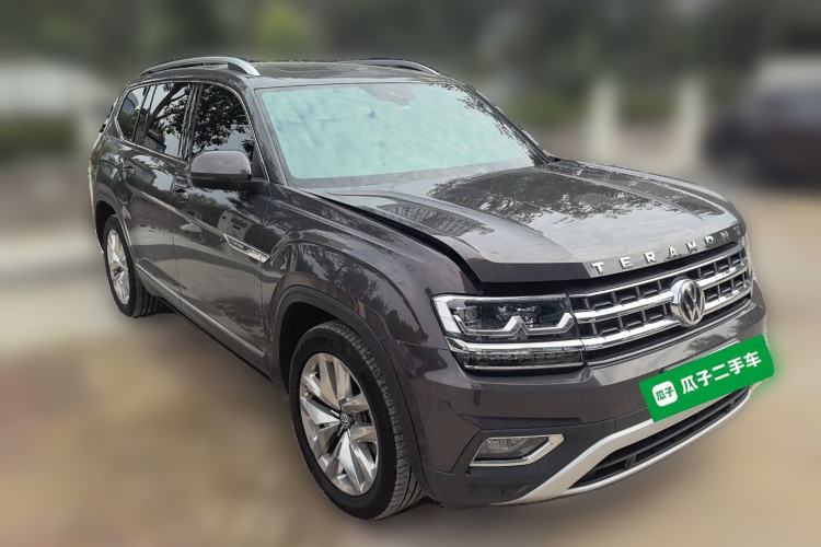 Used Volkswagen Teramont 2017 380TSI Four-Wheel Drive Flagship Edition Front Right 45 Deg