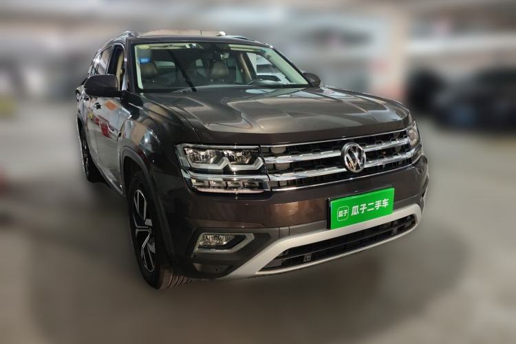 Used Volkswagen Teramont 2017 380TSI Four-Wheel Drive Luxury Edition Front Right 45 Deg