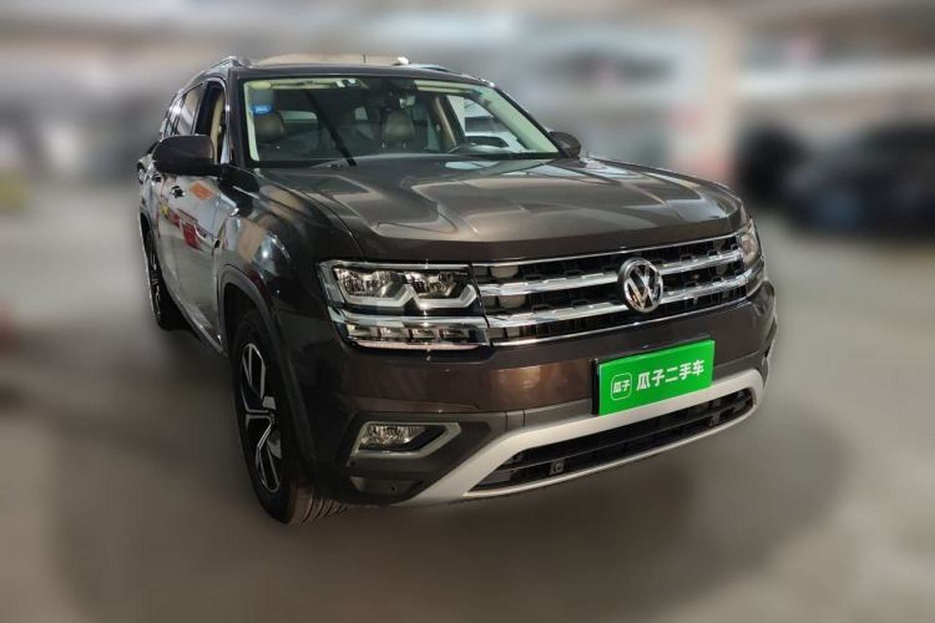 Used Volkswagen Teramont 2017 380TSI Four-Wheel Drive Luxury Edition Front Right 45 Deg
