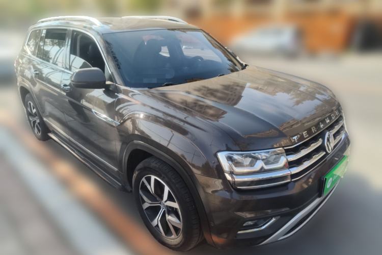 Used Volkswagen Teramont 2017 380TSI Four-Wheel Drive Luxury Edition Front Right 45 Deg