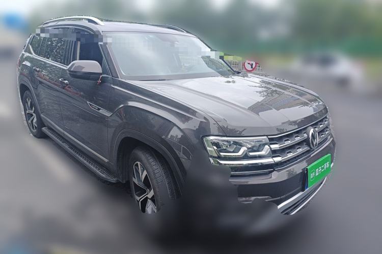 Used Volkswagen Teramont 2017 380TSI Four-Wheel Drive Luxury Edition Front Right 45 Deg