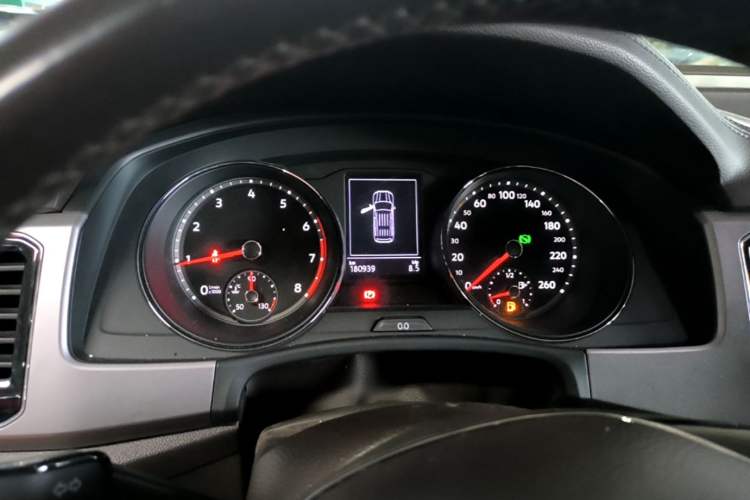 Used Volkswagen Teramont 2017 380TSI Four-Wheel Drive Luxury Edition Instrument Cluster