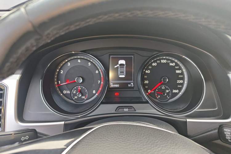 Used Volkswagen Teramont 2017 380TSI Four-Wheel Drive Luxury Edition Instrument Cluster