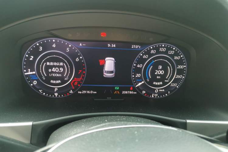 Used Volkswagen Teramont 2017 380TSI Four-Wheel Drive Luxury Edition Instrument Cluster
