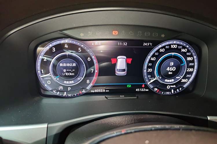 Used Volkswagen Teramont 2017 530 V6 Four-Wheel Drive Flagship Edition Instrument Cluster
