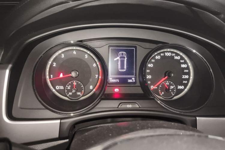 Used Volkswagen Teramont 2017 380TSI Four-Wheel Drive Luxury Edition Instrument Cluster