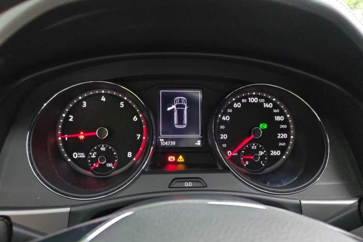 Used Volkswagen Teramont 2017 330TSI Two-Wheel-Drive Luxury Edition Instrument Cluster