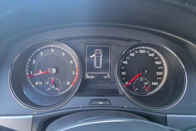 Used Volkswagen Teramont 2017 380TSI Four-Wheel Drive Luxury Edition Instrument Cluster