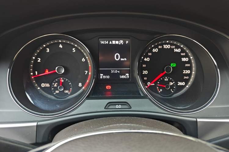 Used Volkswagen Teramont 2017 380TSI Four-Wheel Drive Luxury Edition Instrument Cluster