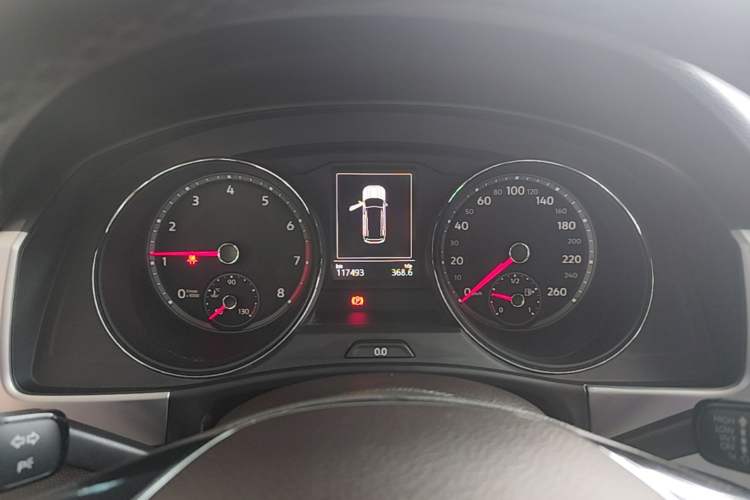 Used Volkswagen Teramont 2017 330TSI Two-Wheel-Drive Luxury Edition Instrument Cluster