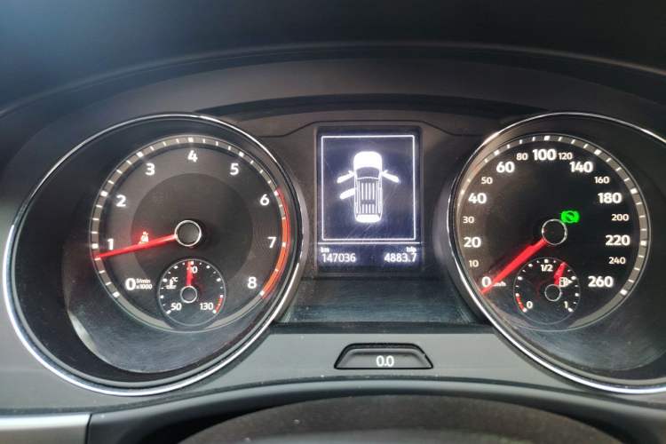 Used Volkswagen Teramont 2017 380TSI Four-Wheel Drive Luxury Edition Instrument Cluster