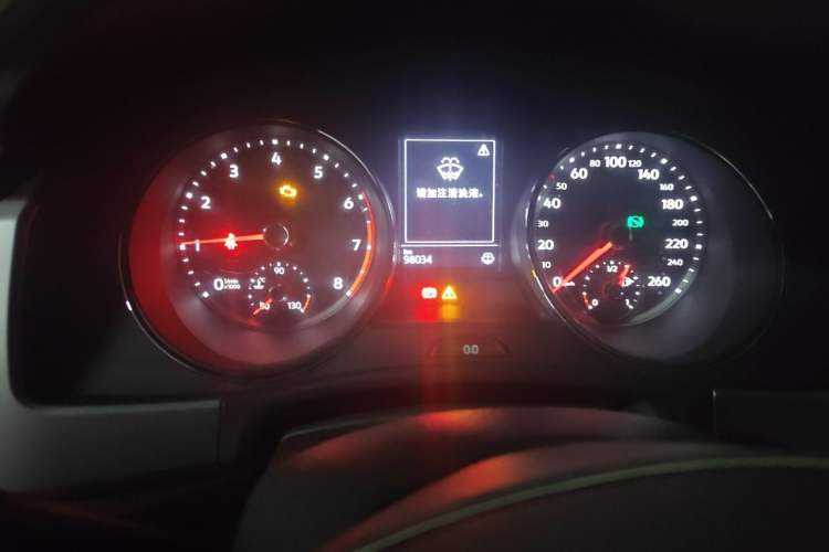 Used Volkswagen Teramont 2017 380TSI Four-Wheel Drive Luxury Edition Instrument Cluster