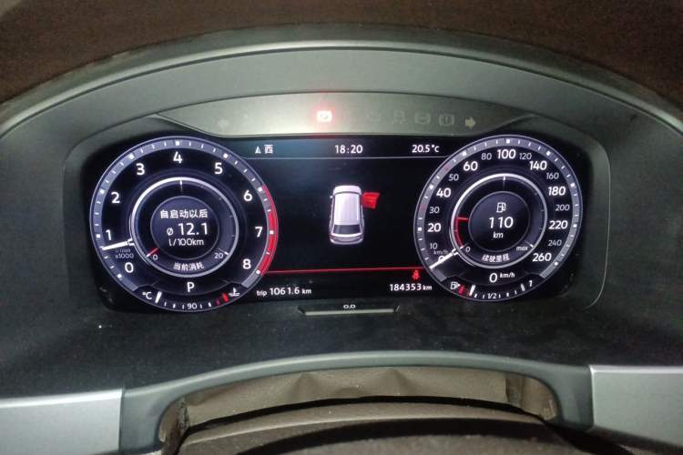 Used Volkswagen Teramont 2017 380TSI Four-Wheel Drive Flagship Edition Instrument Cluster
