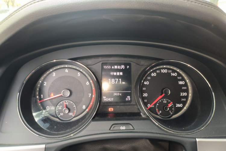 Used Volkswagen Teramont 2017 380TSI Four-Wheel Drive Luxury Edition Instrument Cluster