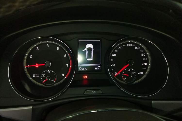 Used Volkswagen Teramont 2017 380TSI Four-Wheel Drive Luxury Edition Instrument Cluster