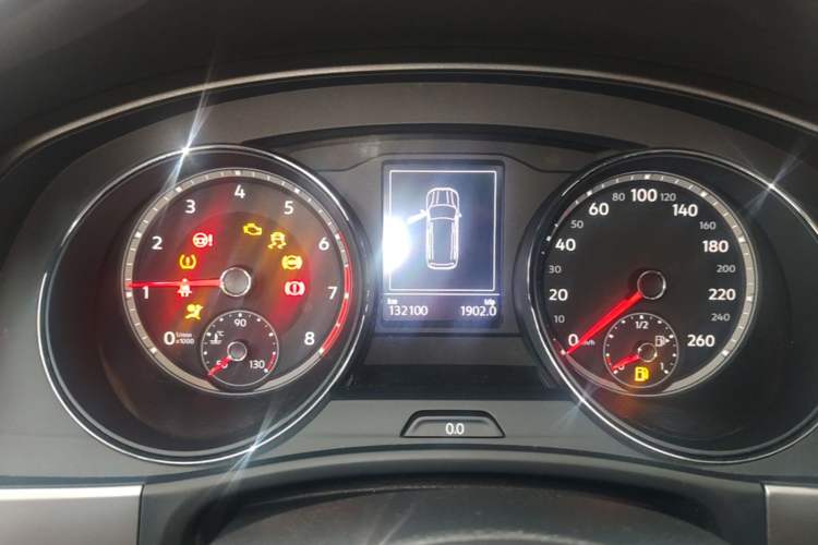 Used Volkswagen Teramont 2017 380TSI Four-Wheel Drive Luxury Edition Instrument Cluster