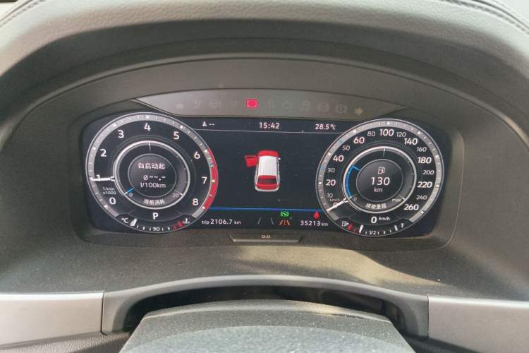 Used Volkswagen Teramont 2017 380TSI Four-Wheel Drive Flagship Edition Instrument Cluster
