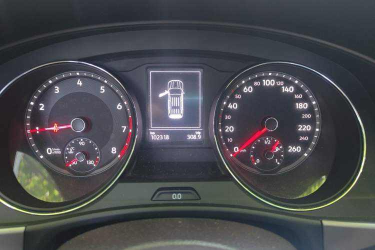 Used Volkswagen Teramont 2017 380TSI Four-Wheel Drive Luxury Edition Instrument Cluster