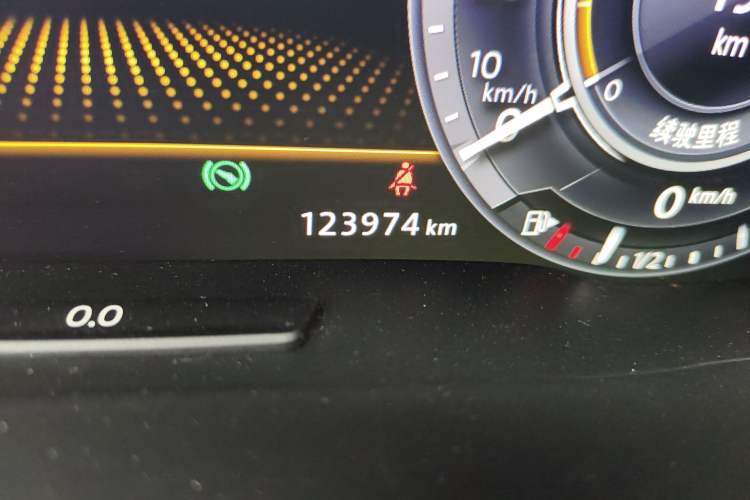 Used Volkswagen Teramont 2017 330TSI Two-Wheel-Drive Luxury Edition Odometer Close Up