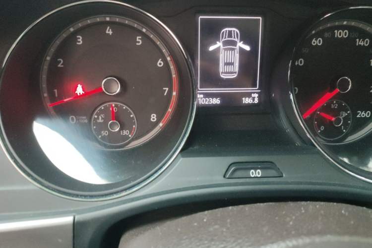 Used Volkswagen Teramont 2017 330TSI Two-Wheel-Drive Luxury Edition Odometer Close Up
