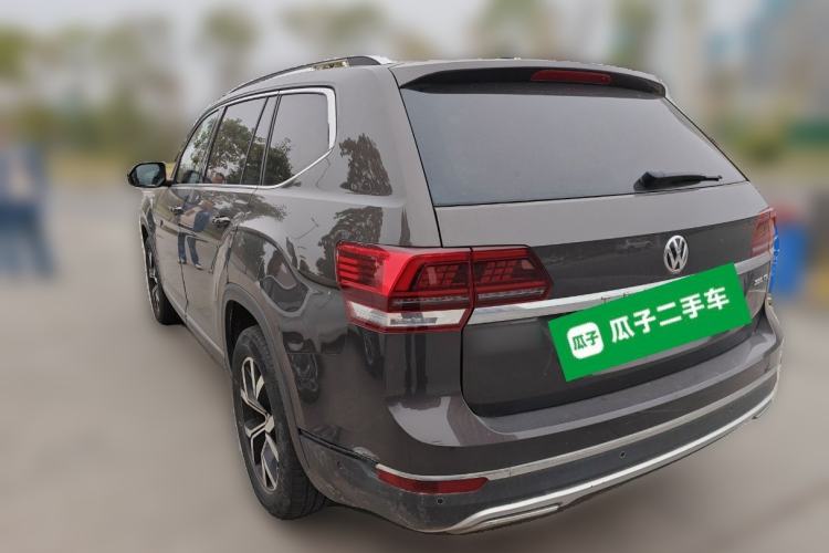 Used Volkswagen Teramont 2017 380TSI Four-Wheel Drive Luxury Edition Rear Left 45 Deg