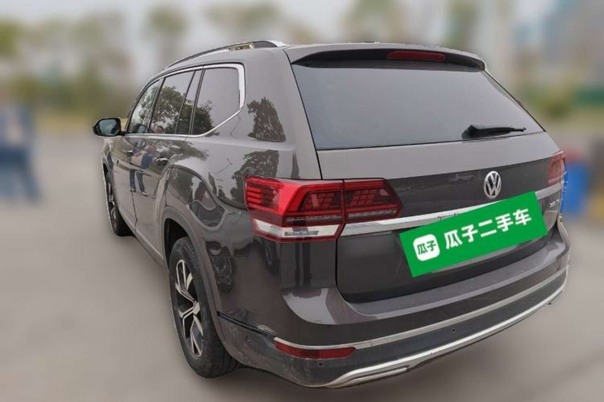 Used Volkswagen Teramont 2017 380TSI Four-Wheel Drive Luxury Edition Rear Left 45 Deg